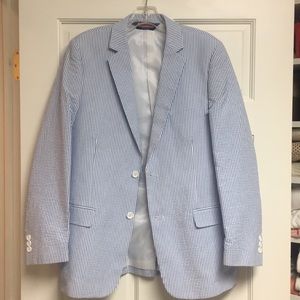 Vineyard vines seersucker Boys blazer
